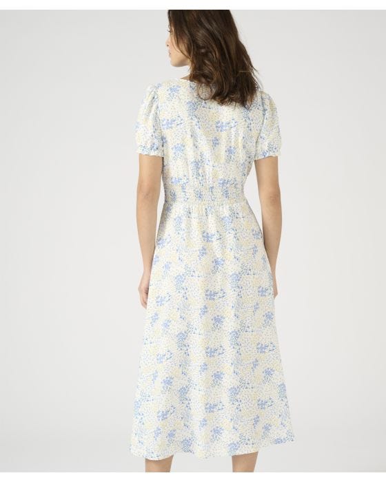 Damart Stretch Waist Printed Tea Dress