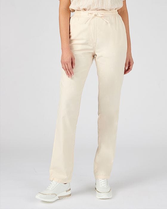 Damart Stretch Waist Pull-on Trousers