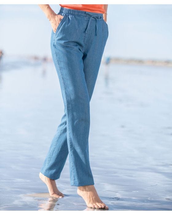 damart Stretch Waist Pull-on Trousers