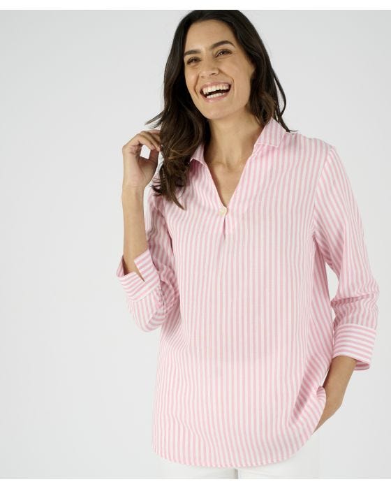 Damart Stripe Blouse