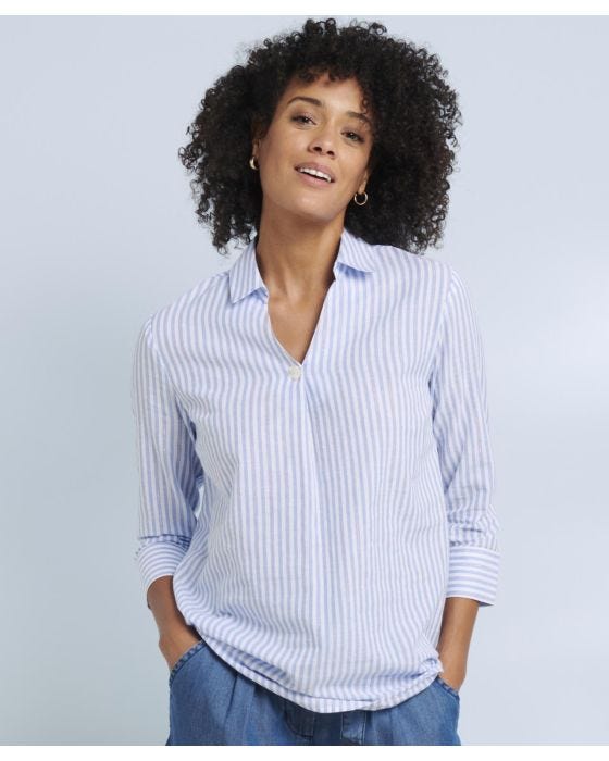 damart Stripe Blouse