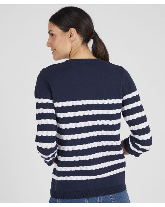 Damart Stripe Jumper