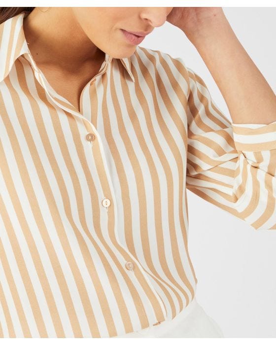 Damart Stripe Long Sleeve Shirt