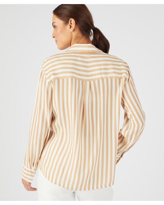Damart Stripe Long Sleeve Shirt