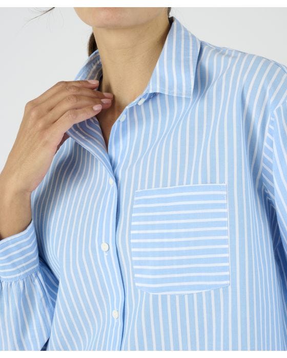 Damart Stripe Over Shirt