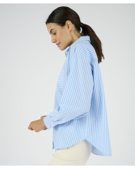 Damart Stripe Over Shirt