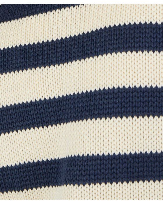 Damart Stripe Sleeveless Jumper