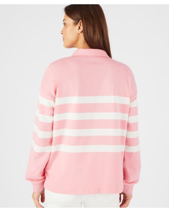 Damart Stripe Sweatshirt
