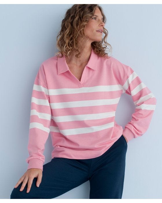 damart Stripe Sweatshirt
