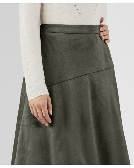 Damart Suedette Skirt