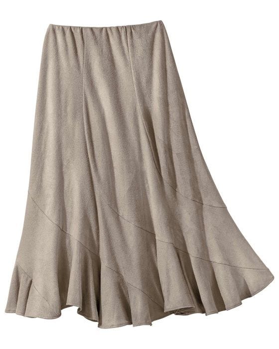 Damart Suedette Skirt