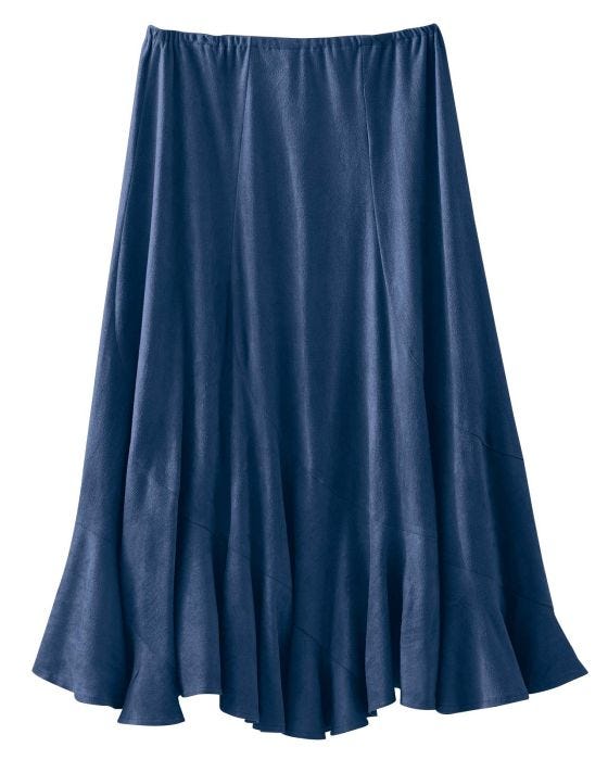 Damart Suedette Skirt