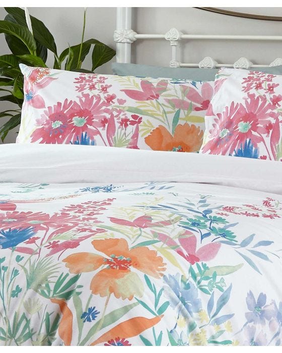 Damart Summer Flowers Duvet Set