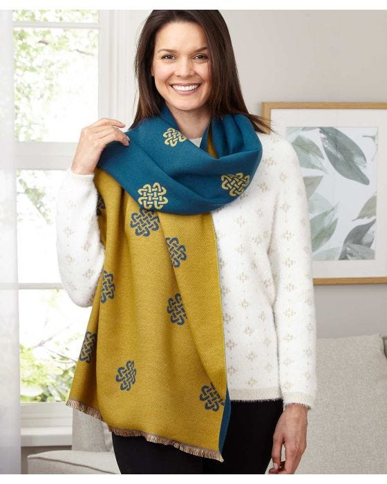 damart Super Soft Reversible Scarf