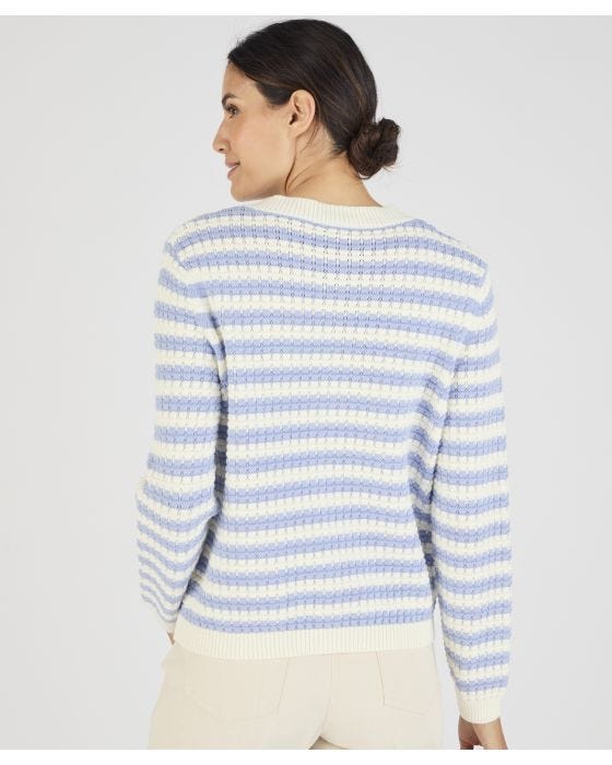 Damart Textured Knit Cardigan