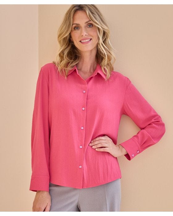 damart Textured Long Sleeve Shirt