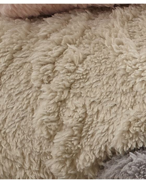 Damart Textured Sherpa Throw