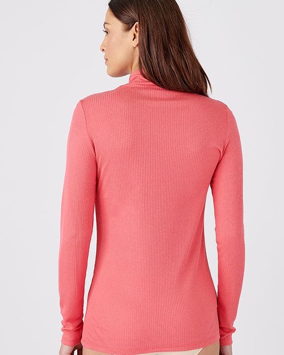 Damart Thermal Long-Sleeved Turtleneck T-Shirt