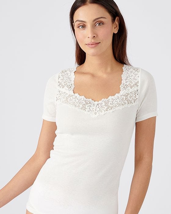 Damart Thermal Soft Warmth Short Sleeved T-shirt