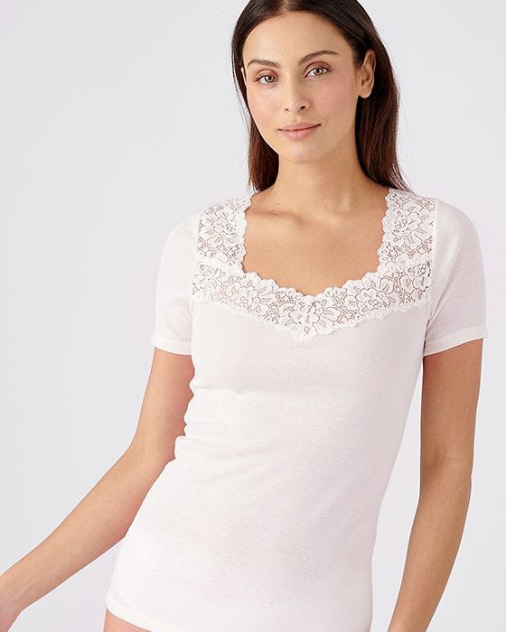 damart Thermal Soft Warmth Short Sleeved T-shirt