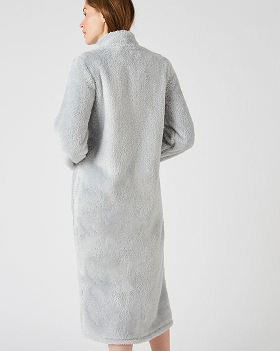 Damart Thermal Teddy Fleece Zipped Dressing Gown