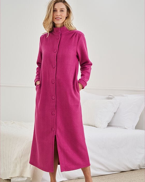 damart Thermolactyl Fleece Dressing Gown