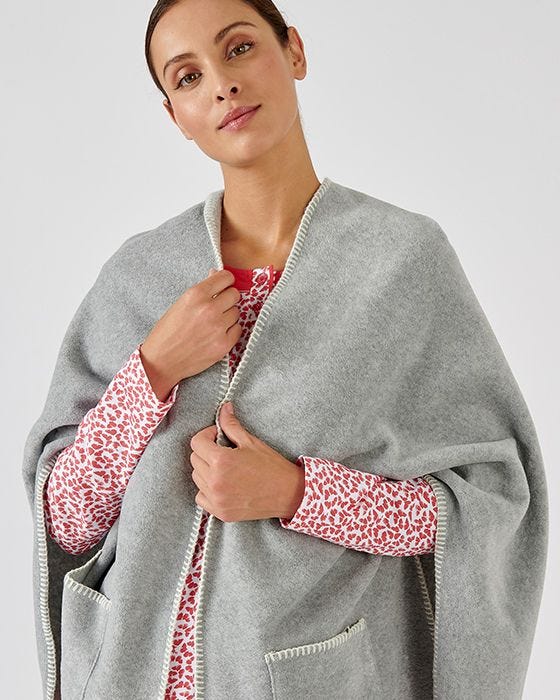 Damart Thermolactyl Fleece Shawl