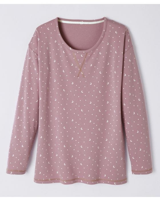 Damart Thermolactyl Moon And Star Print Pyjamas