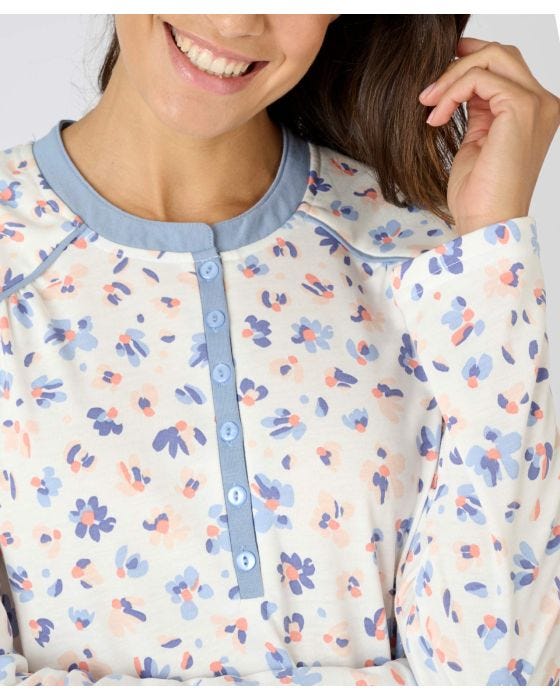 Damart Thermolactyl Print Nightdress