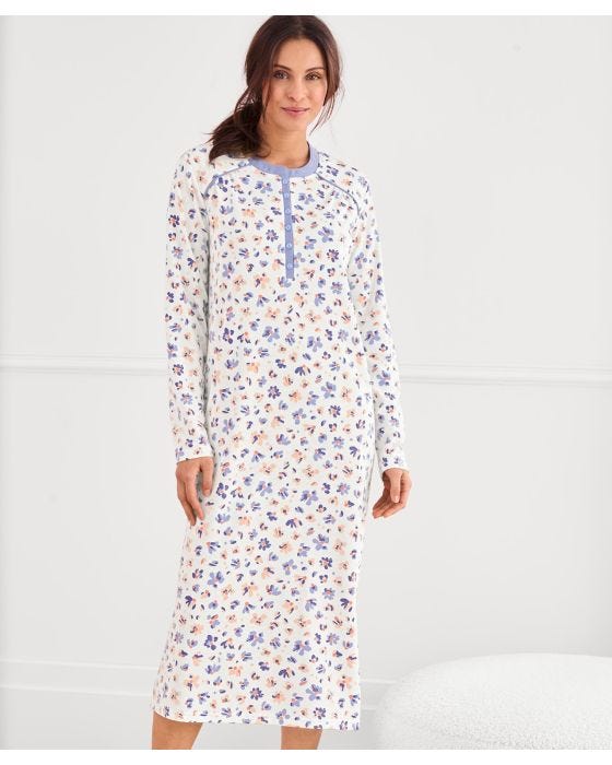 damart Thermolactyl Print Nightdress