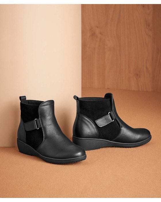 Damart Thermolactyl Touch Fasten Boots