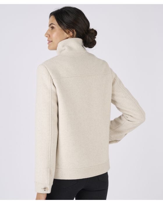 Damart Thermolactyl Wool Blend Coat