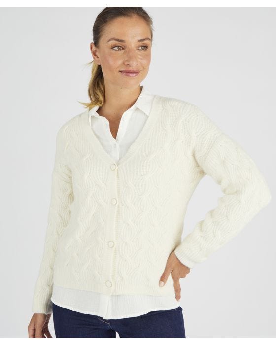 Damart Toasty Thermal Cardigan