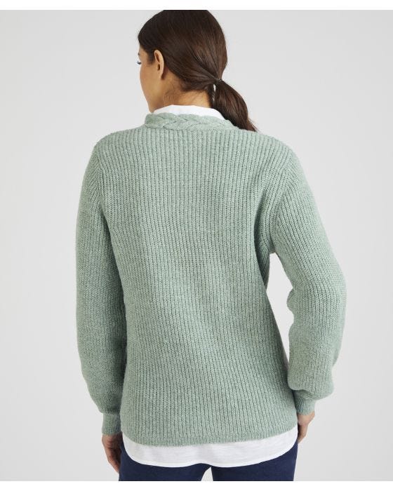 Damart Toasty Thermal Recycled Cable Cardigan