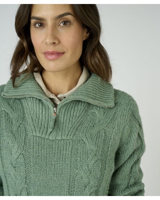 Damart Toasty Thermal Recycled High-neck Jumper