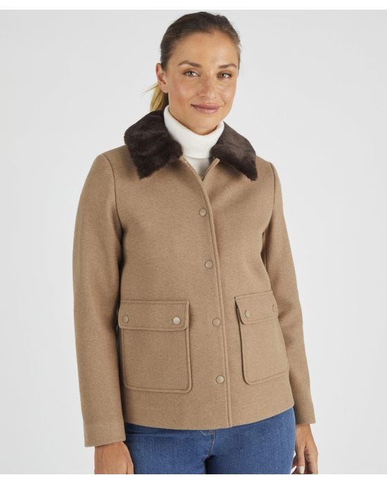 Damart Toasty Thermal Wool Rich Jacket