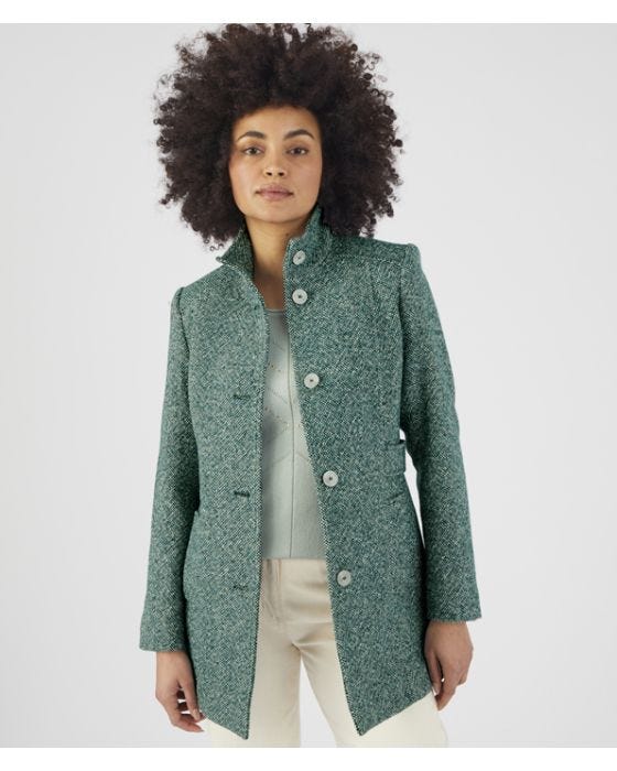 Damart Toasty Thermal Wool Rich Recycled Coat