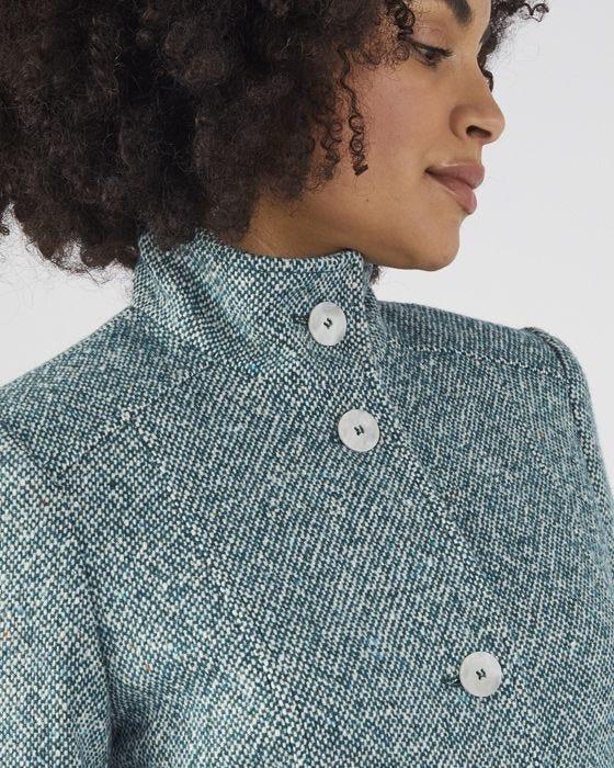 Damart Toasty Thermal Wool Rich Recycled Coat