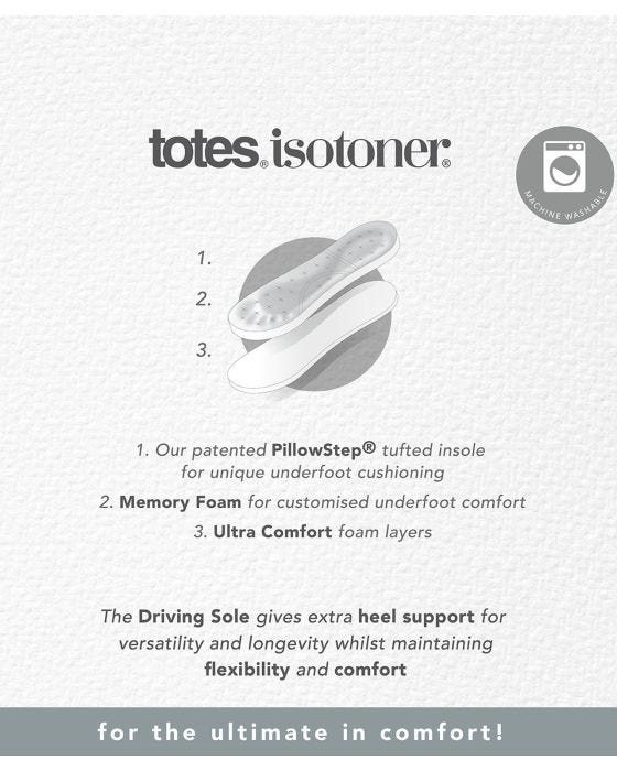 Damart Totes Isotoner Mens Smart Moccasin Slipper