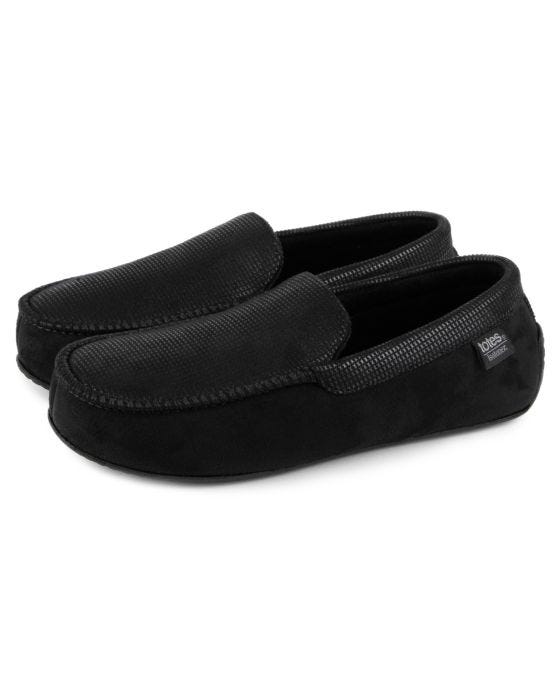 damart Totes Isotoner Mens Smart Moccasin Slipper