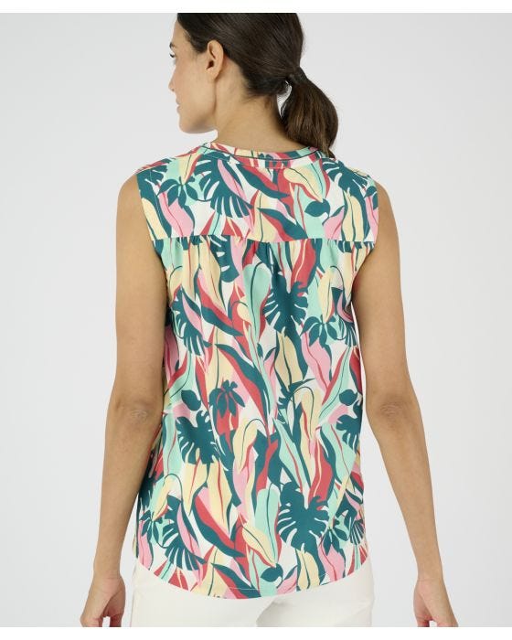 Damart Tropical Print Climatyl Top