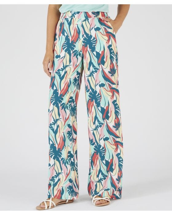 Damart Tropical Print Climatyl Trousers