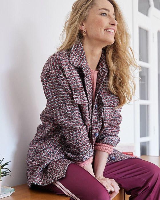 Damart Tweed Shacket