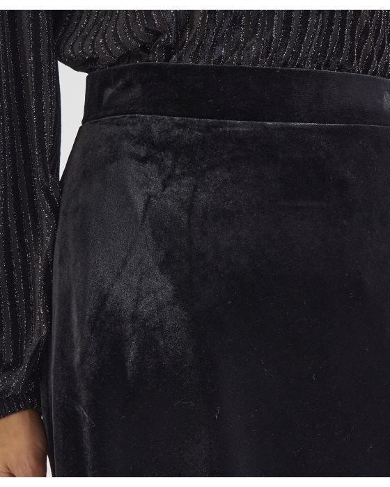 Damart Velour Bias Cut Skirt