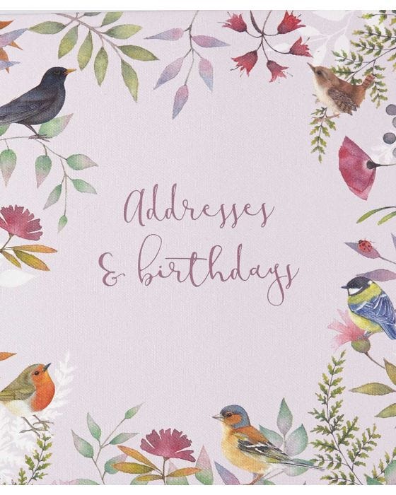 Damart Vintage Garden Address & Birthday Book