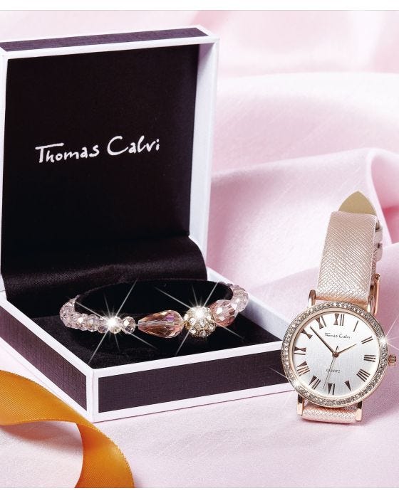 damart Watch & Bracelet Set