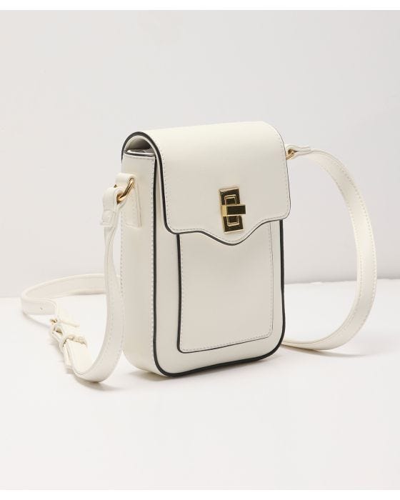 Damart White Shoulder Bag