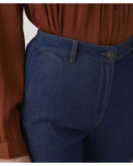 Damart Wide-leg Jeans