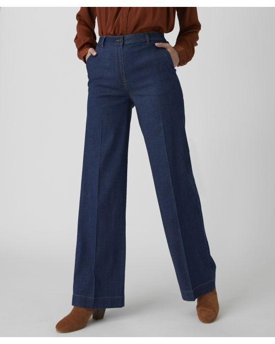 Damart Wide-leg Jeans