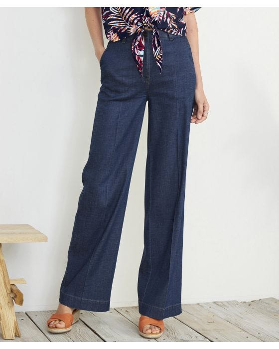 damart Wide-leg Jeans